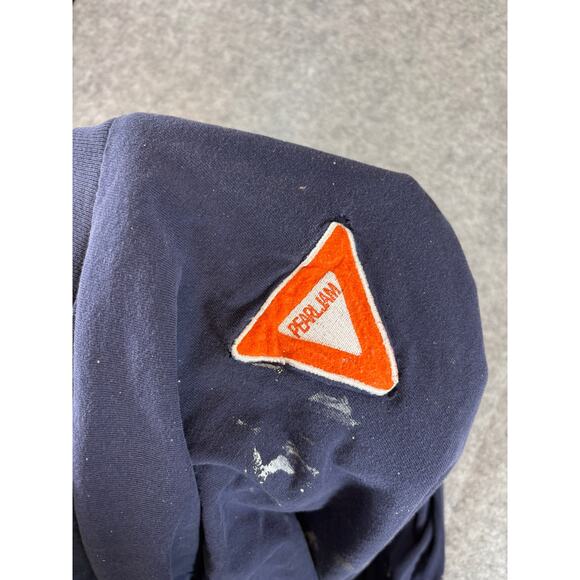 VINTAGE Pearl Jam Yield Era Band Shirt Mens Large Blue Long Sleeve Single Stitch - Picture 7 of 7